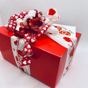 Create your own 1kg Valentine Ballotin (chocs in pairs)