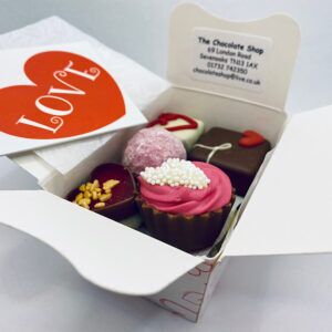 100g open valentine ballotin