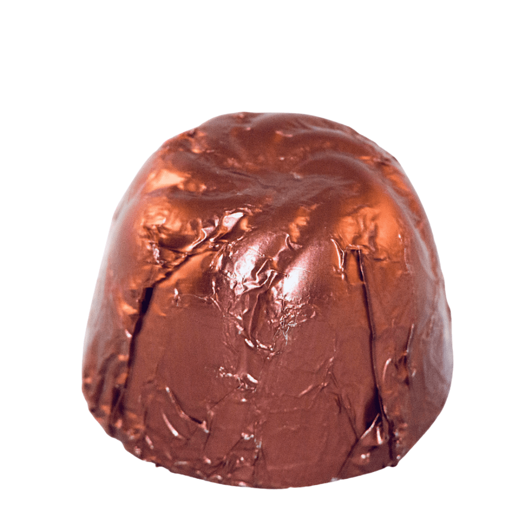 Smooth butterscotch caramel in milk chocolate