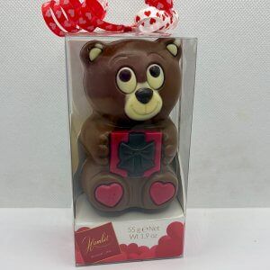 Valentine Bear in a box.